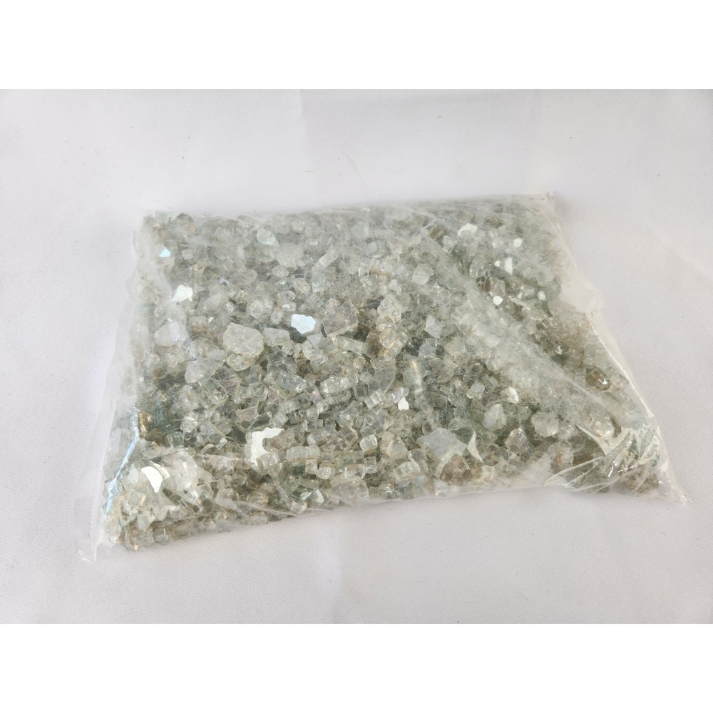 NEW 5 Lb Bag Fire Pit Reflective Crystal‎ Outdoor Propane Gas Fireplace